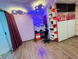 Bedroom in 3 BHK Apartment at Bhartiya Nikoo Homes, Thanisandra Main Road – for Rent