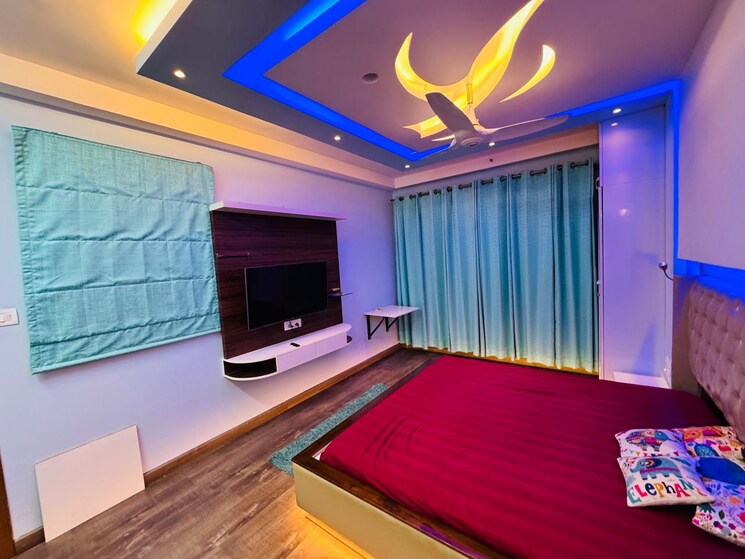 Bedroom, bhartiya-nikoo-homes 3 Bedroom 1595 Sq.Ft. Apartment In Thanisandra Main Road Bangalore 9529184