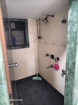 Bathroom in 1 BHK Apartment at Sterling Heights Vasai East, Vasai East – for Rent