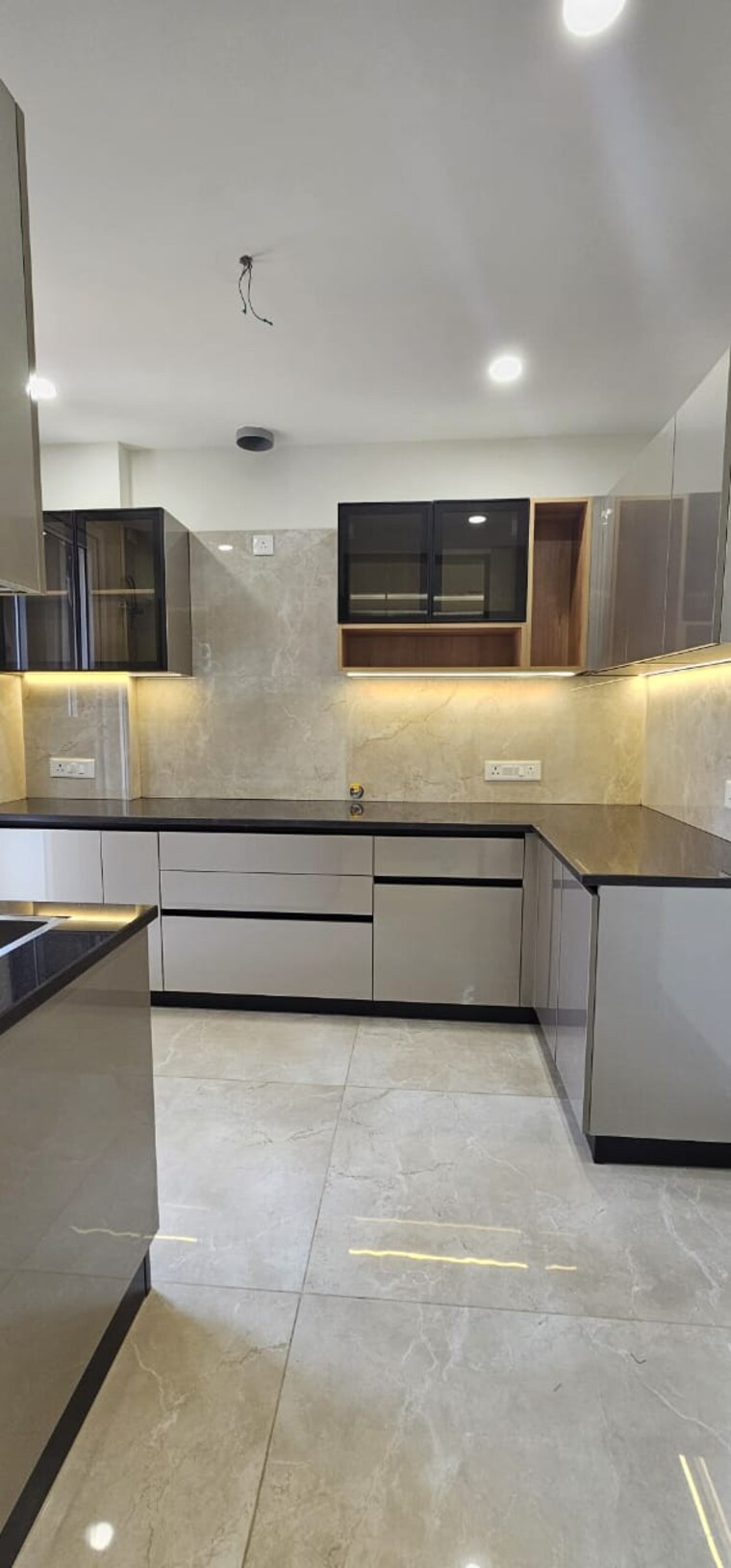 Kitchen, panchkula urban estate 3 Bedroom 1800 Sq.Ft. Apartment In Panchkula Urban Estate Panchkula 9529331