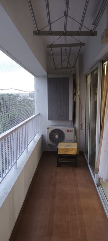 Balcony in 3 BHK Apartment at Amanora Gateway Towers, Hadapsar – for Rent