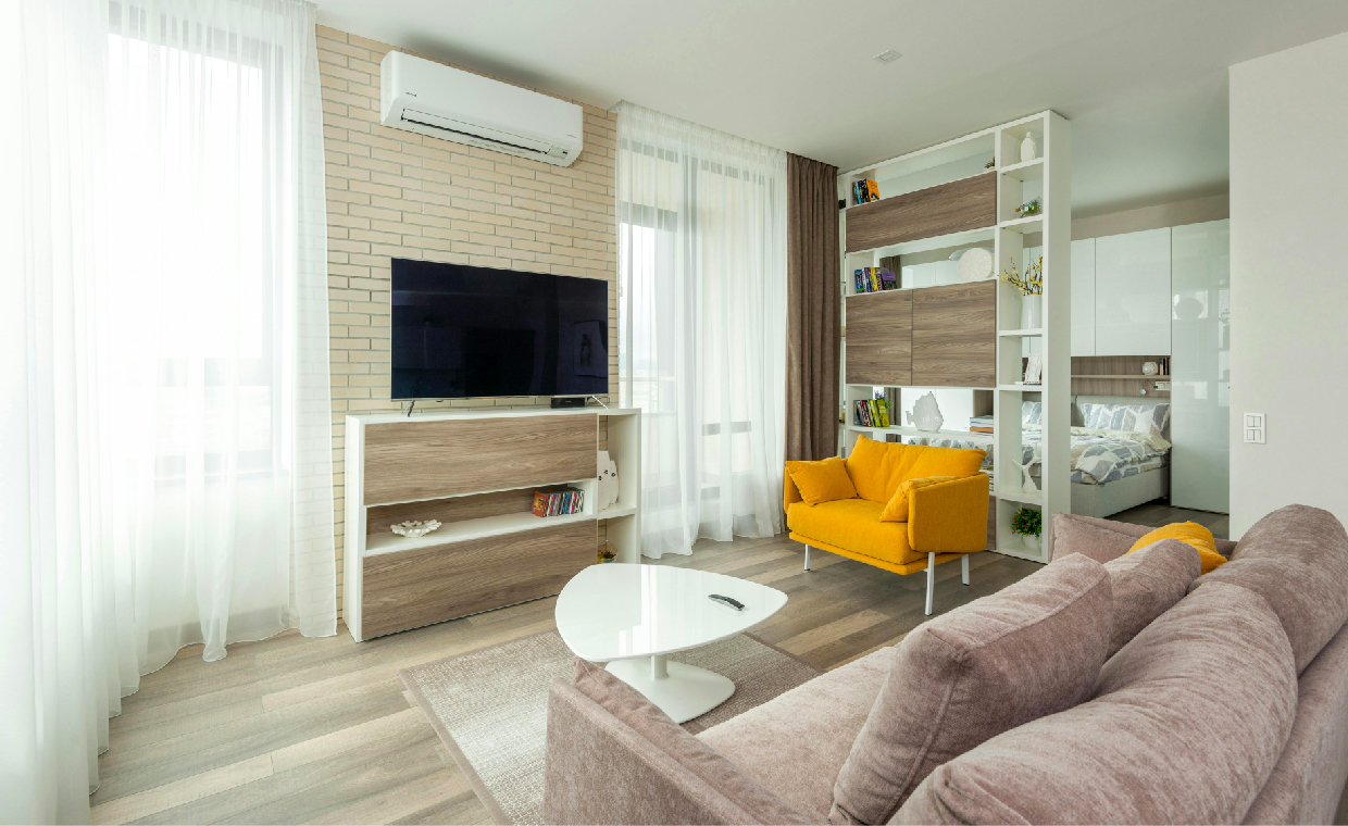 2 BHK + Extra Room 700 Sq.Ft. Apartment in Gokuldham Shopping Centre