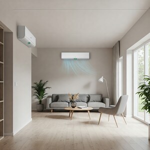 Living Room in 2 BHK Apartment at Gokuldham Shopping Centre, Goregaon East – for Rent