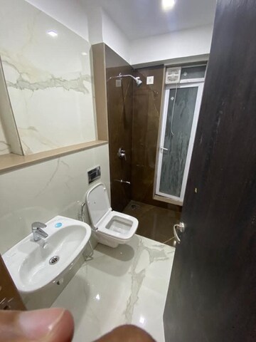 Bathroom in 1 BHK Apartment at Sai Crystal Empire, Nalasopara East – for Rent