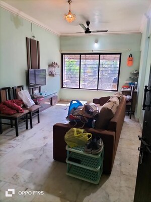 Living Room in 1 BHK Apartment at Sai Crystal Empire, Nalasopara East – for Rent