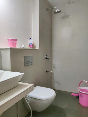 Bathroom in 2 BHK Apartment at Piramal Vaikunth, Balkum Pada – for Rent