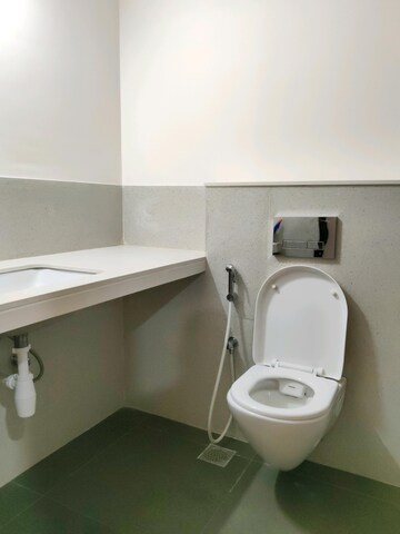 Bathroom in 2 BHK Apartment at Piramal Vaikunth, Balkum Pada – for Rent