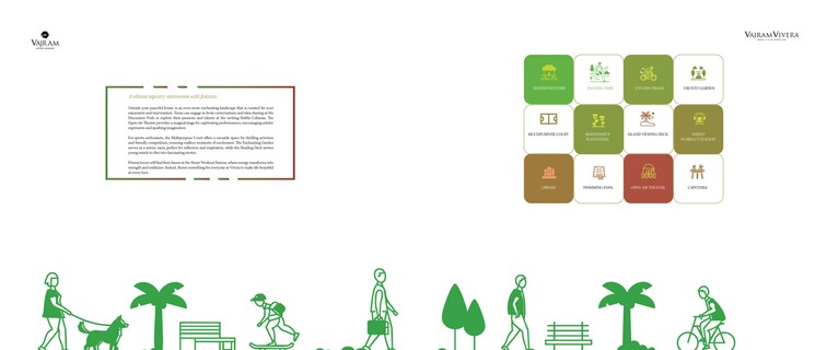 undefined, vajram-vivera 3 Bedroom 2069 Sq.Ft. Apartment In Kogilu Bangalore 9529408