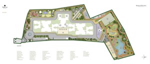 Master Plan in 3 BHK Apartment at Vajram Vivera, Kogilu – for Sale