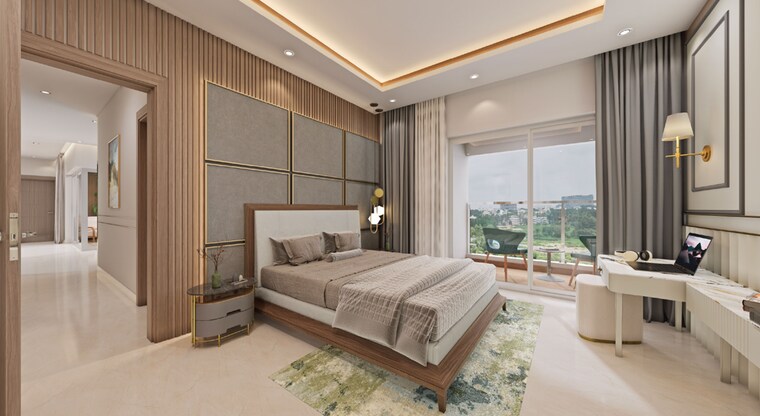 Bedroom, vajram-vivera 3 Bedroom 2069 Sq.Ft. Apartment In Kogilu Bangalore 9529408