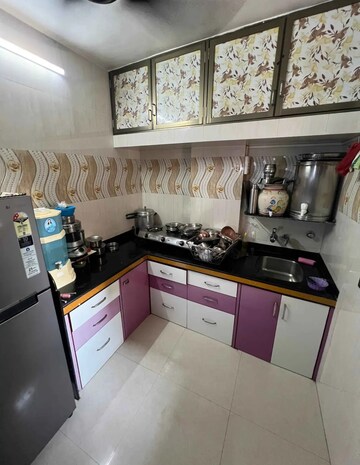 Kitchen in 1 RK Apartment at Indralok Phase 6, Mira Road – for Rent