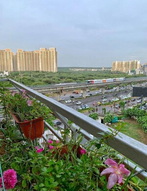 Balcony in 4 BHK Apartment at Parsvnath Exotica, Sector 53 – for Sale