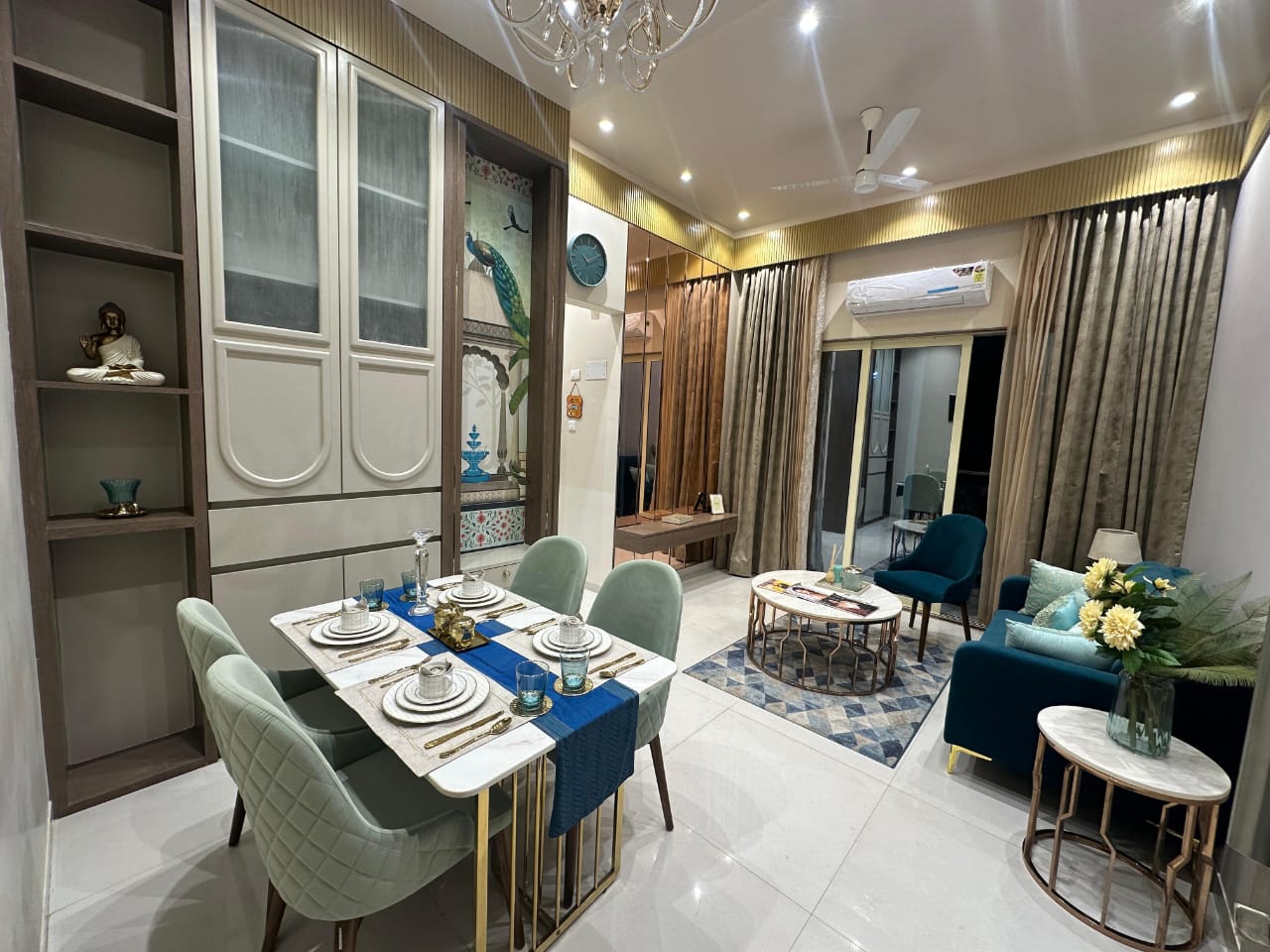 2 BHK + Extra Room Apartment For Sale in Krishna Trident Kalyan ea