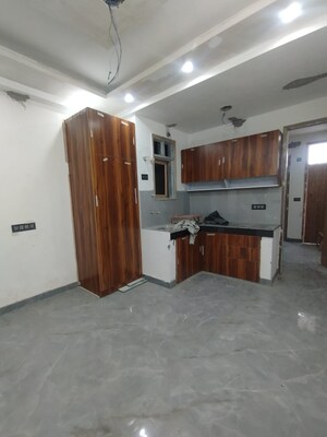 Kitchen in 1 BHK Builder Floor at Freedom Fighters Enclave – for Rent