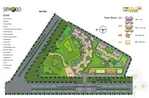 Master Plan in 3 BHK Apartment at Sunworld Vanalika, Sector 107 – for Sale