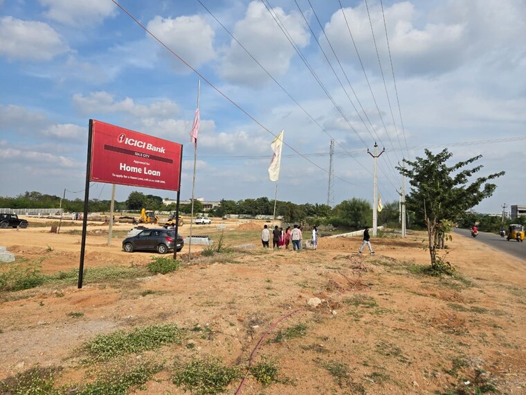 Exterior View, sia-e-city  188 Sq.Yd. Plot In Maheshwaram Hyderabad 9529930