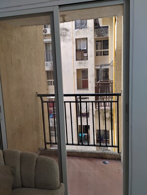 Balcony in 2 BHK Apartment at DB Realty Orchid Ozone, Ketkipada – for Rent