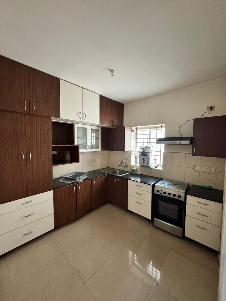 Kitchen, maria-nest 3 Bedroom 1800 Sq.Ft. Apartment In Cox Town Bangalore 9530110