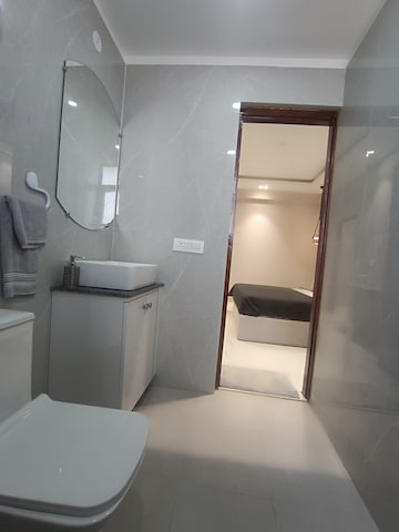 Bathroom in 2 BHK Apartment at Meerut Bypass Road – for Sale