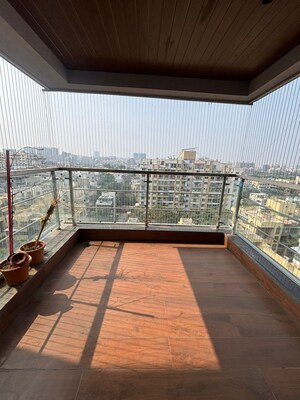 Balcony in 2 BHK Apartment at SSD Group Sai Miracle, Pimple Saudagar – for Rent