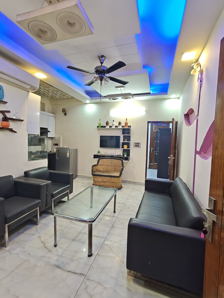 Living Room, patel nagar 2 Bedroom 1300 Sq.Ft. Builder Floor In Patel Nagar Gurgaon 9530287