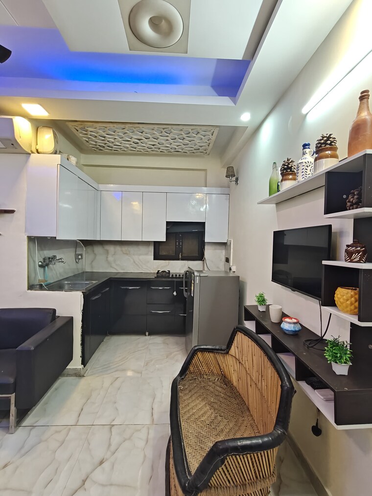 Kitchen, patel nagar 2 Bedroom 1300 Sq.Ft. Builder Floor In Patel Nagar Gurgaon 9530287