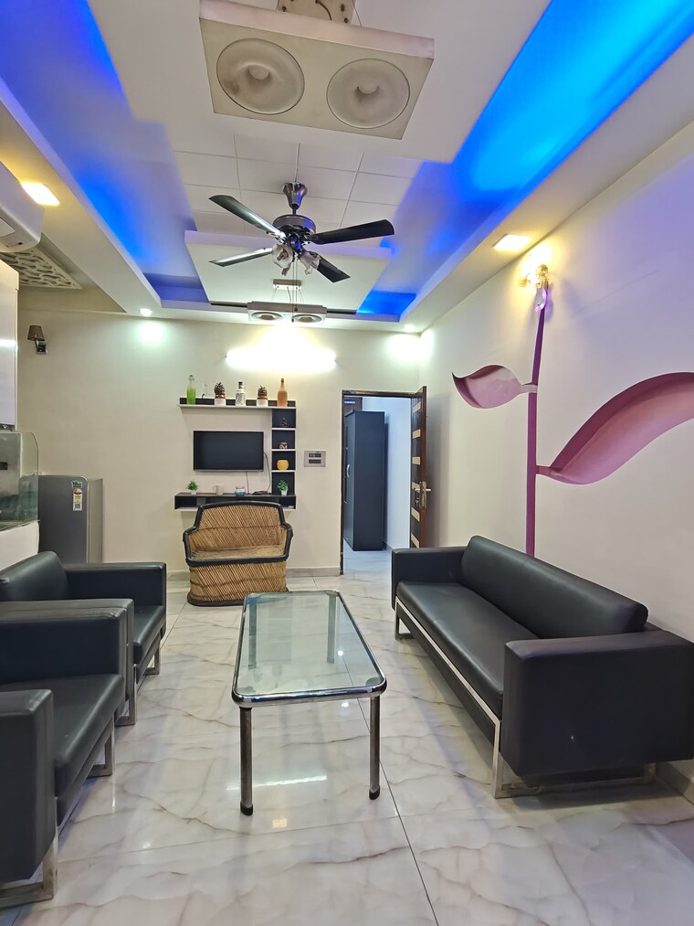 Living Room, patel nagar 2 Bedroom 1300 Sq.Ft. Builder Floor In Patel Nagar Gurgaon 9530287