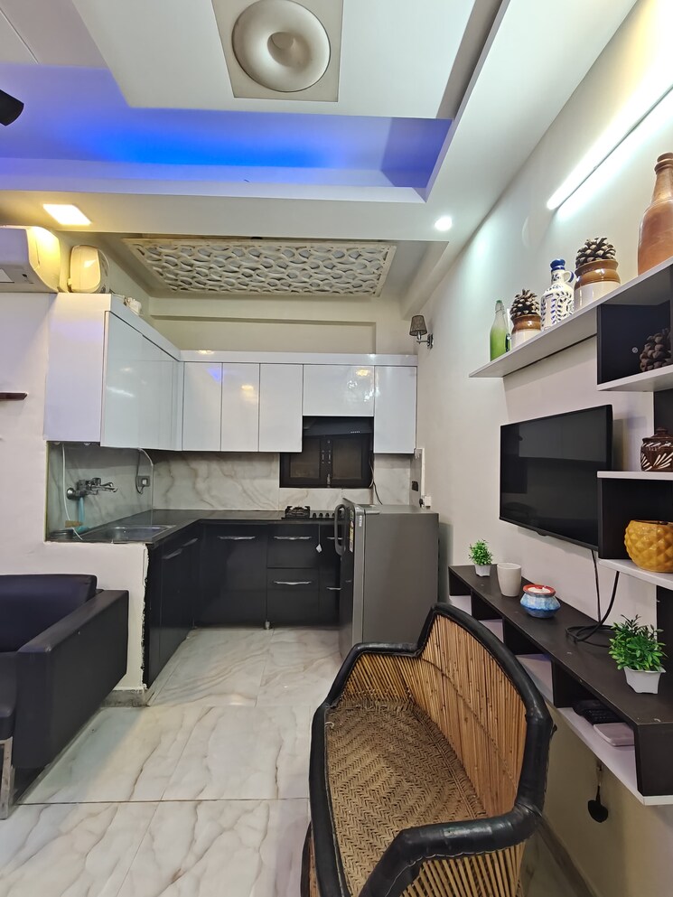 Kitchen, patel nagar 2 Bedroom 1300 Sq.Ft. Builder Floor In Patel Nagar Gurgaon 9530287