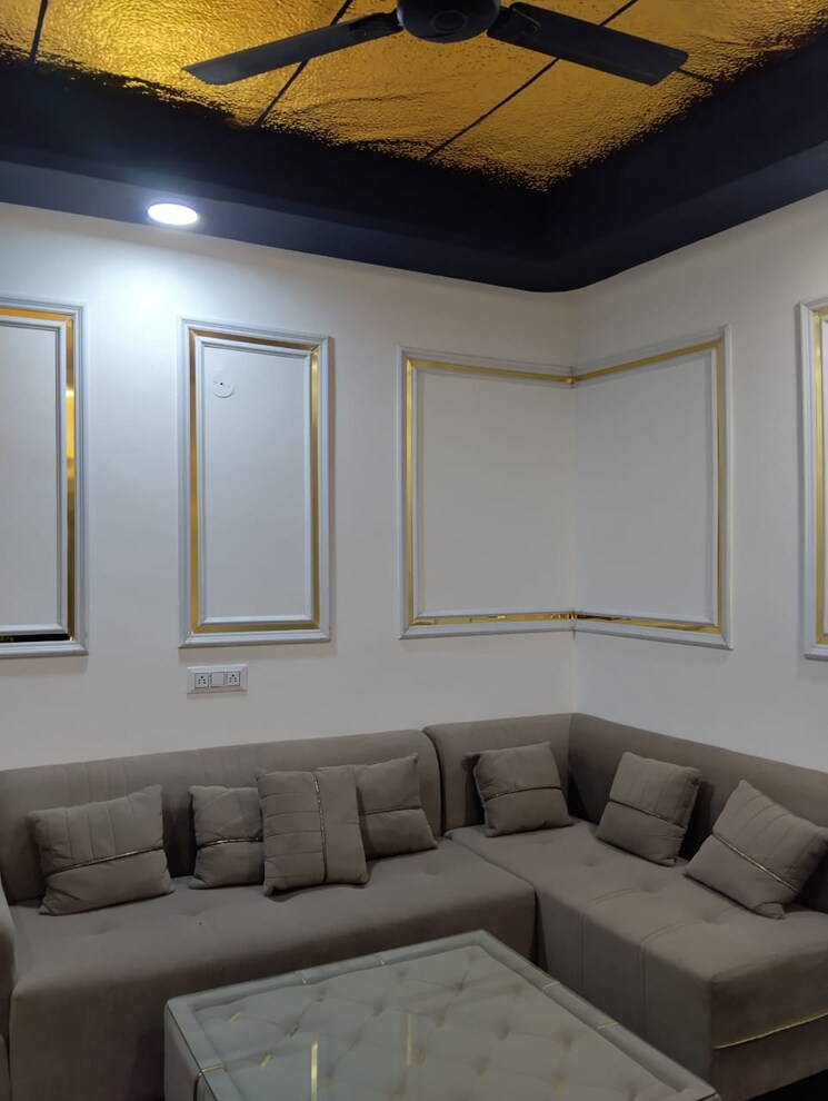 Living Room, dmd-hometech-awas-yojna 1 Bedroom 650 Sq.Ft. Apartment In Sector 73 Noida 9530396