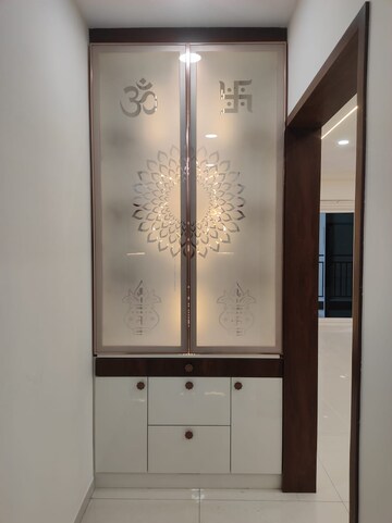 Building Lobby in 3 BHK Apartment at Rajapushpa Provincia, Narsingi – for Rent