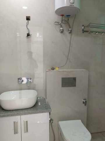 Bathroom in 3 BHK Apartment at Freedom Fighters Enclave – for Rent