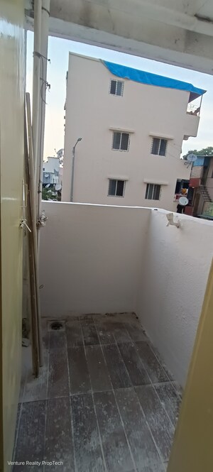 Balcony in 2 BHK Apartment at Swastik Pride Homes, Rahatani – for Rent