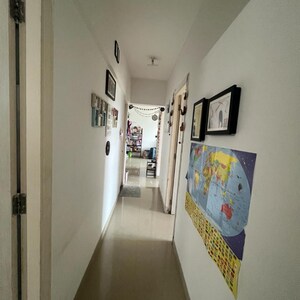 Building Lobby in 3.5 BHK Apartment at Raheja Reflections Eternity, Khatau Estate – for Rent