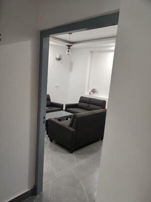 Living Room in 2 BHK Builder Floor at RWA Residential Society Sector 46, Sector 46 – for Rent