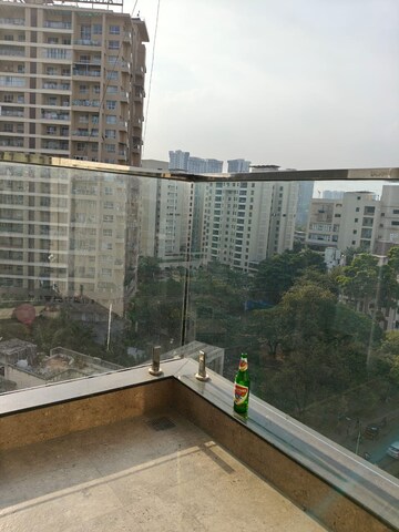 Balcony in 2.5 BHK Apartment at Deu Trident, Pimple Nilakh – for Rent