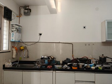 Kitchen in 2.5 BHK Apartment at Deu Trident, Pimple Nilakh – for Rent