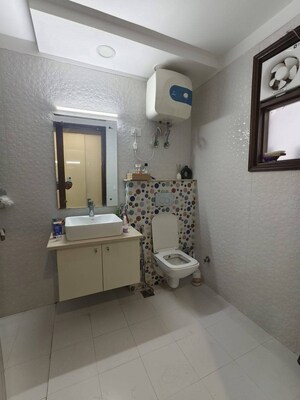 Attached Bathroom in 3 BHK Apartment at Freedom Fighters Enclave – for Rent