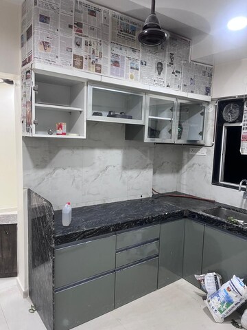 Kitchen in 1 BHK Apartment at Sai Paradise CHS, Kannamwar Nagar – for Rent