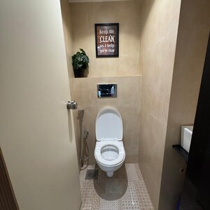 Bathroom in  Office Space at Lodha Signet Palava, Kalyan Shilphata Road – for Sale