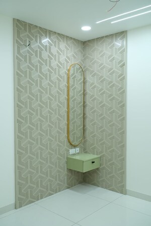 Bathroom in 2.5 BHK Apartment at Aparna Sarovar Zicon, Nallagandla – for Rent