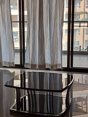 Balcony in 3.5 BHK Apartment at Sagar Waters Edge, Pimple Nilakh – for Rent