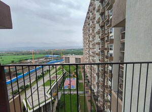 Balcony in 1 BHK Apartment at Godrej Boulevard, Manjari – for Rent