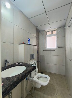 Bathroom in 1 BHK Apartment at Godrej Boulevard, Manjari – for Rent