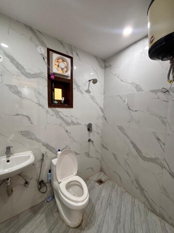 Bathroom in 2 BHK Apartment at Saket – for Rent