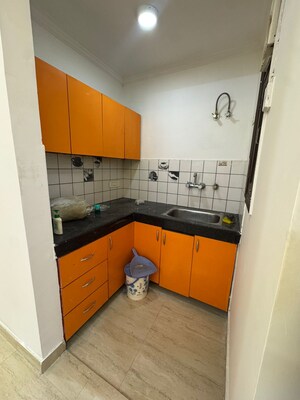 Kitchen in 2 BHK Builder Floor at Saket – for Rent