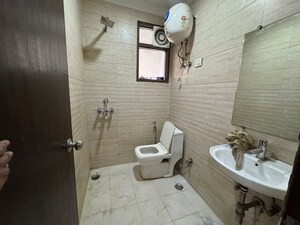 Bathroom in 2 BHK Builder Floor at Saket – for Rent