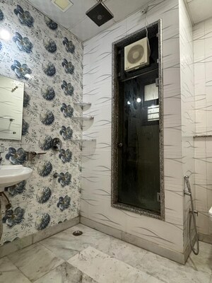 Bathroom in 3 BHK Builder Floor at RWA Residential Society Sector 46, Sector 46 – for Rent