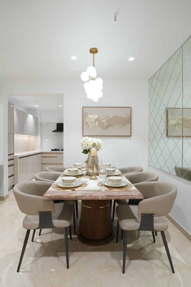 Dining area, sinhagad road 3 Bedroom 1700 Sq.Ft. Apartment In Sinhagad Road Pune 9530812