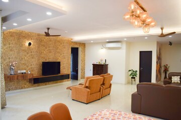 Living Room in 4 BHK Apartment at Brigade Exotica, Old Madras Road – for Rent