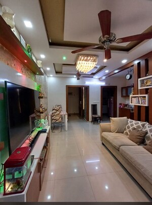 Living Room in 2 BHK Apartment at Shriram Sameeksha, Jalahalli – for Sale